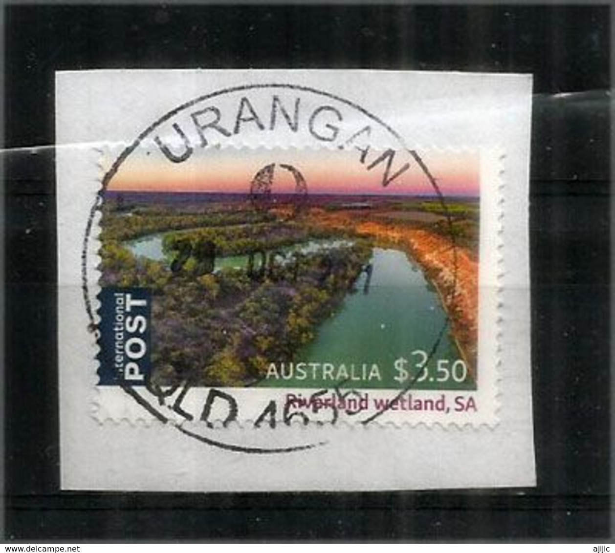 Riverland (River Murray)  Wetland. South-Australia. Oblitéré 1 ère Qualité, Sur Fragment Lettre. Haute Faciale $ 3,50 - Used Stamps