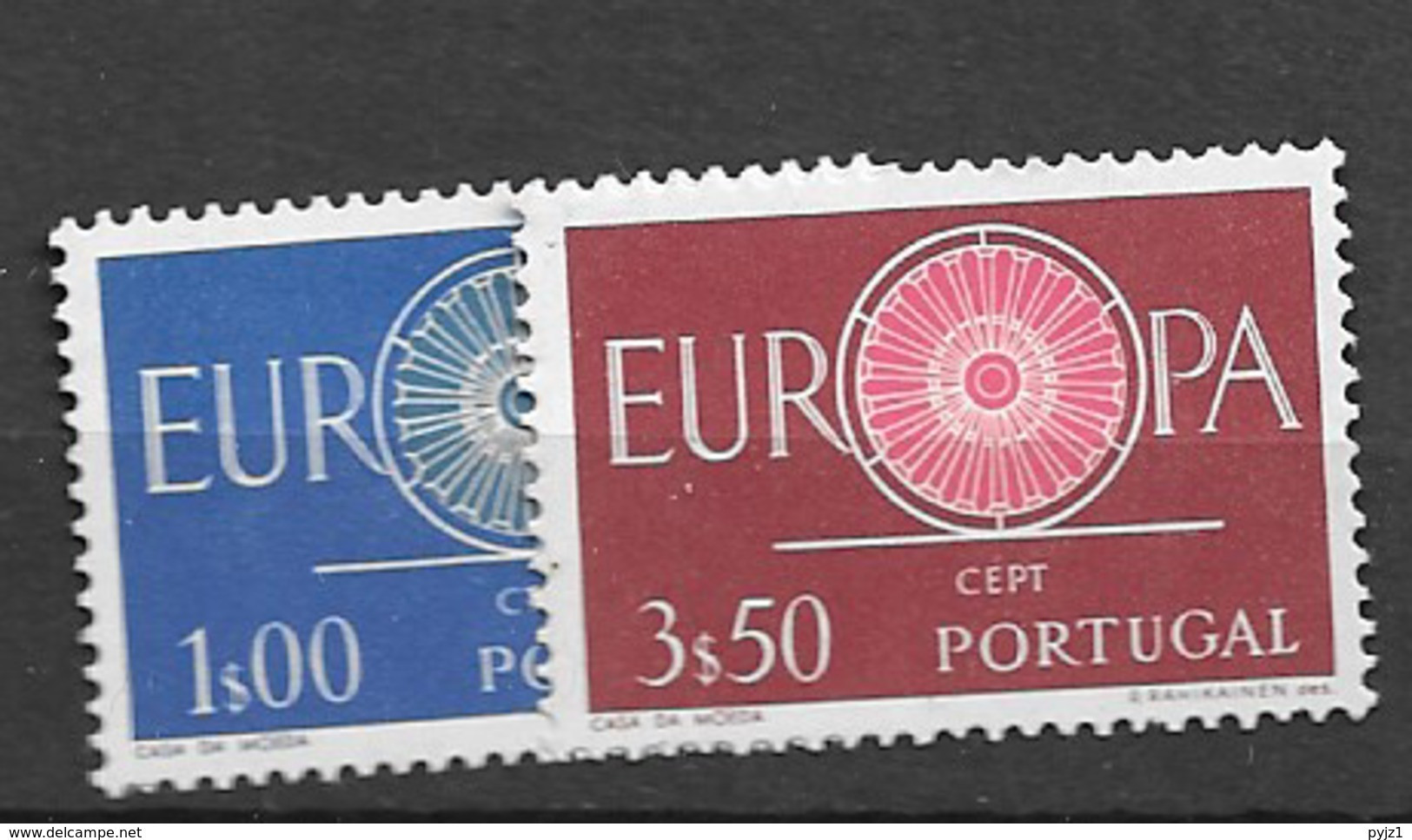 1960 MNH Portugal, Michel 898-9 Postfris** - Neufs