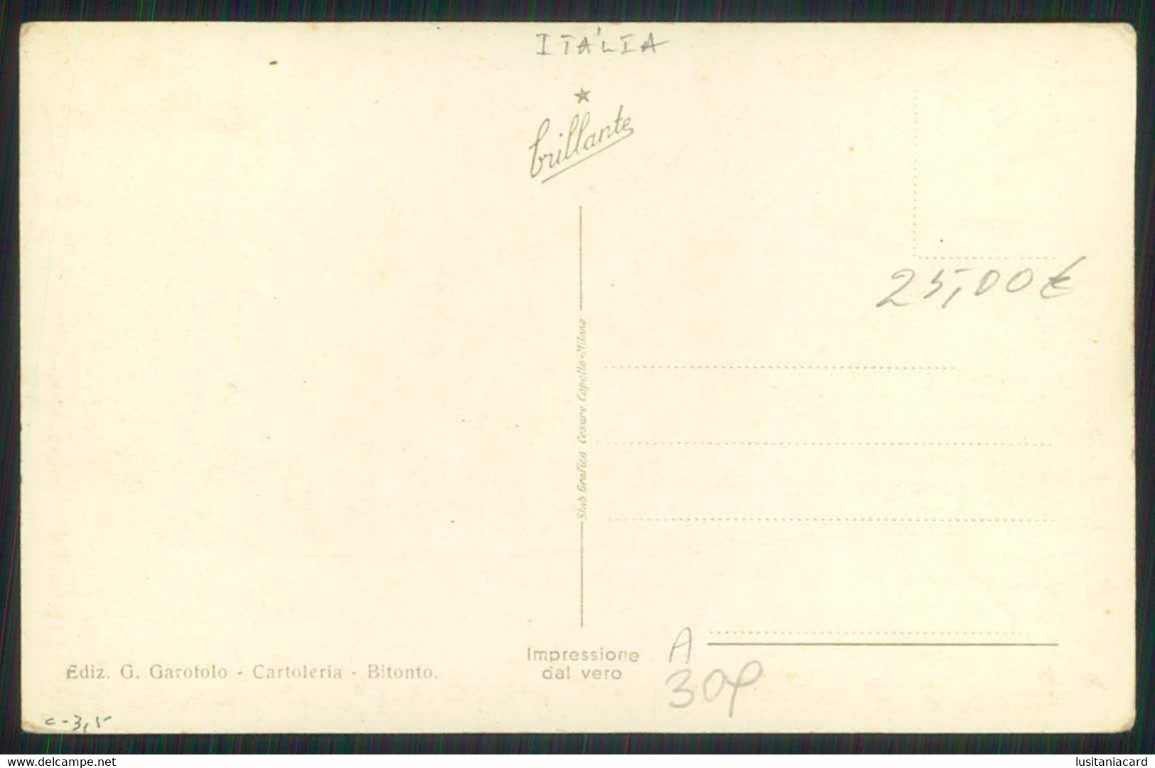 BITONTO - Piazza Dell'Impero. ( Ed. G. Garotolo - Cartoleria) Carte Postale - Bitonto