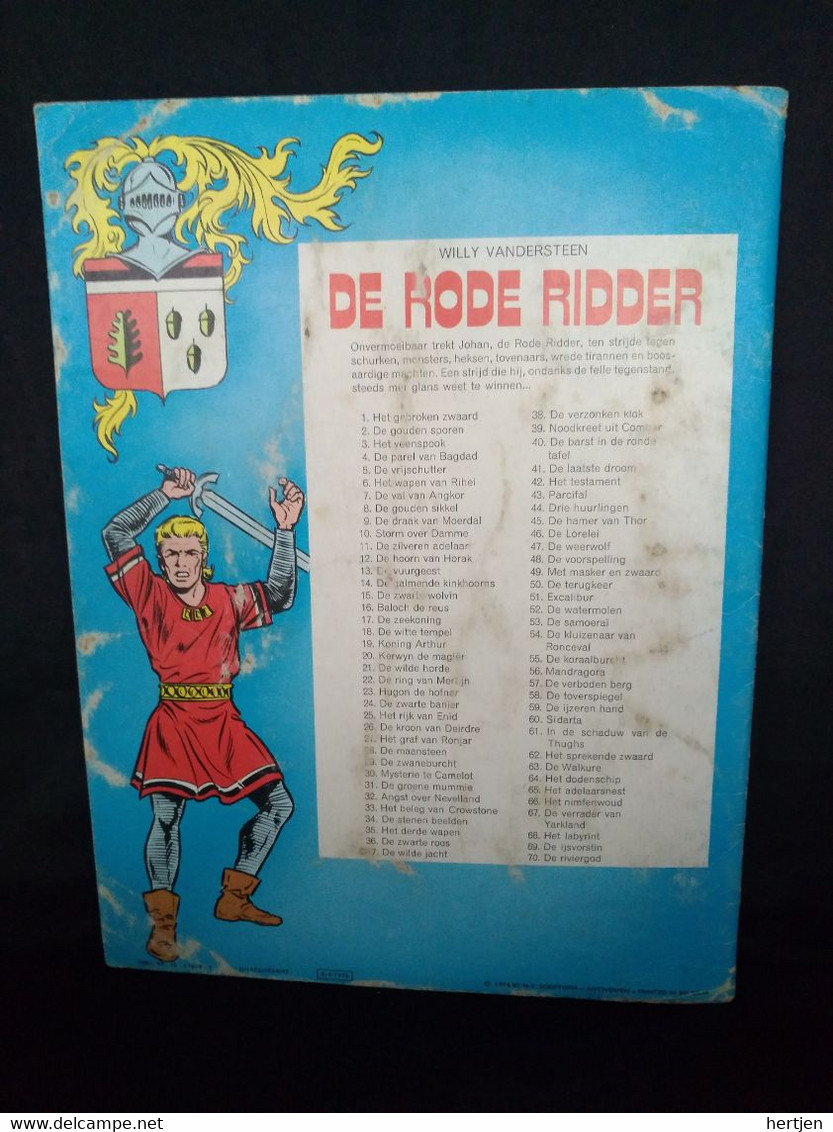 De Draak Van Moerdal, De Rode Ridder 9, 1976 - Rode Ridder, De