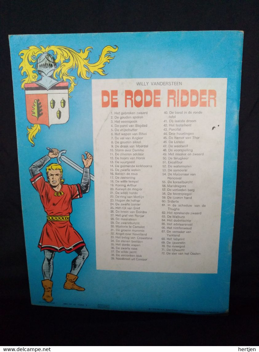 Hugon De Hofnar, De Rode Ridder 23, 1976 - Rode Ridder, De