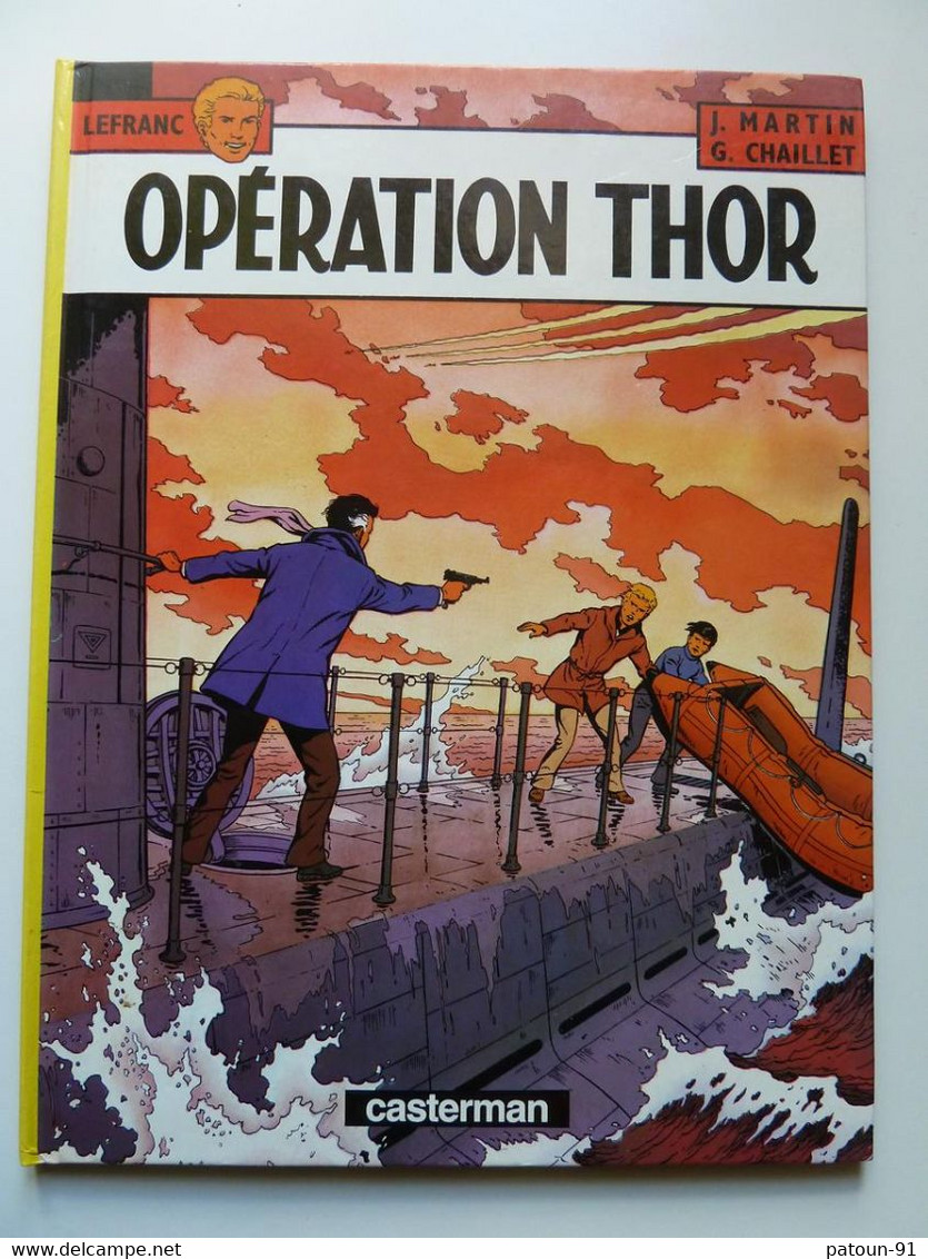 Lefranc, Opération Thor, En TTBE - Lefranc