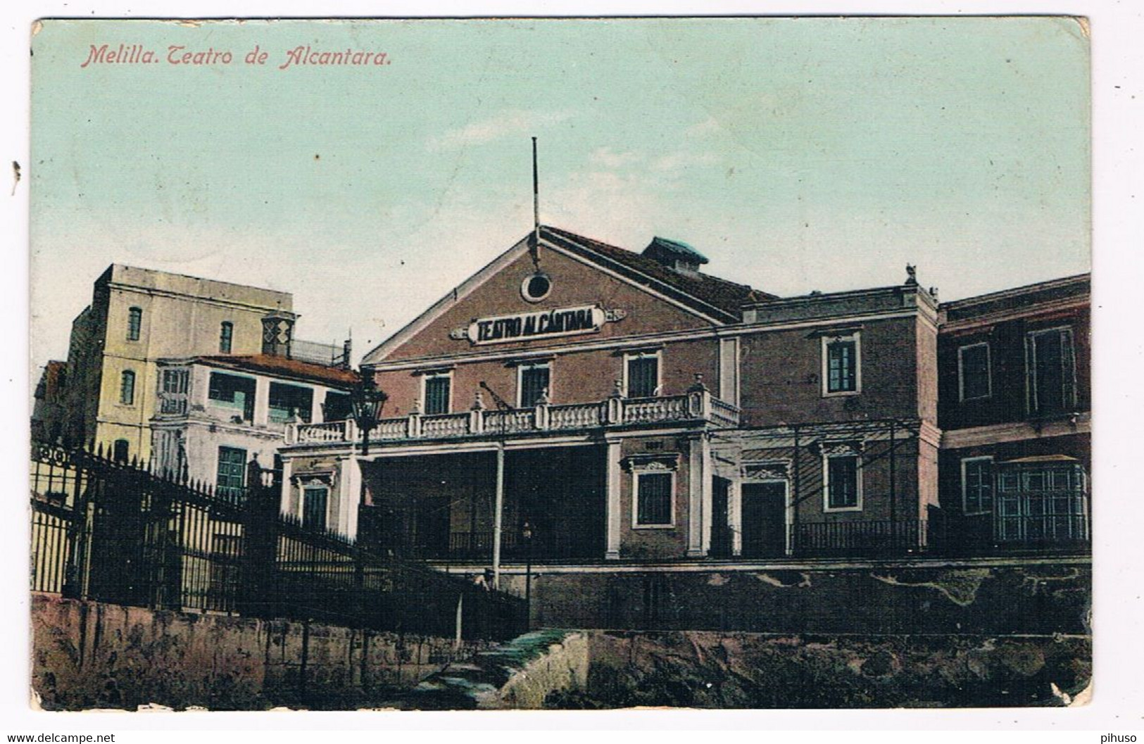 AFR-1424   MELILLA : Teatro De Alcantare - Melilla