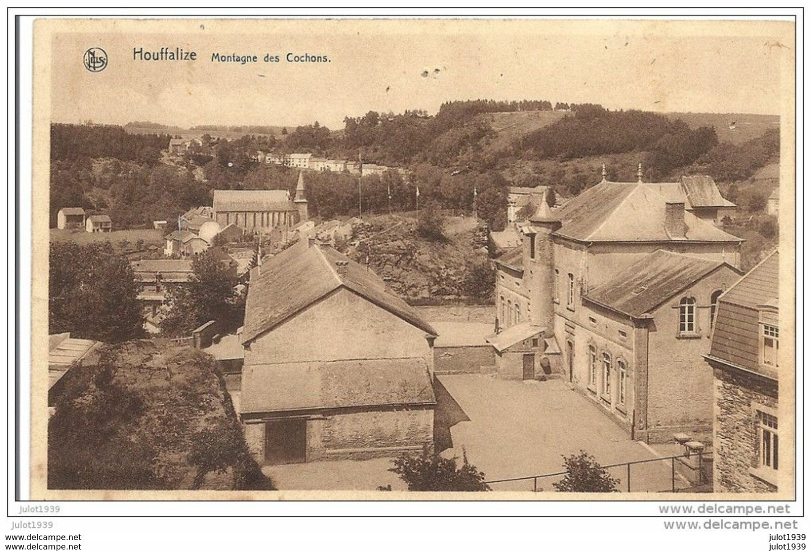 OUBOURCY ..-- Montagne Des Cochons . Vers OUBOURCY ( Melle Victoria MAFFA ) . Voir Verso . - Bastogne