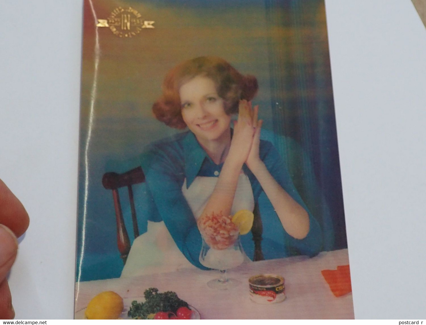 3d 3 D Lenticular Stereo Postcard 2 Women 1978  A 215 - Stereoskopie