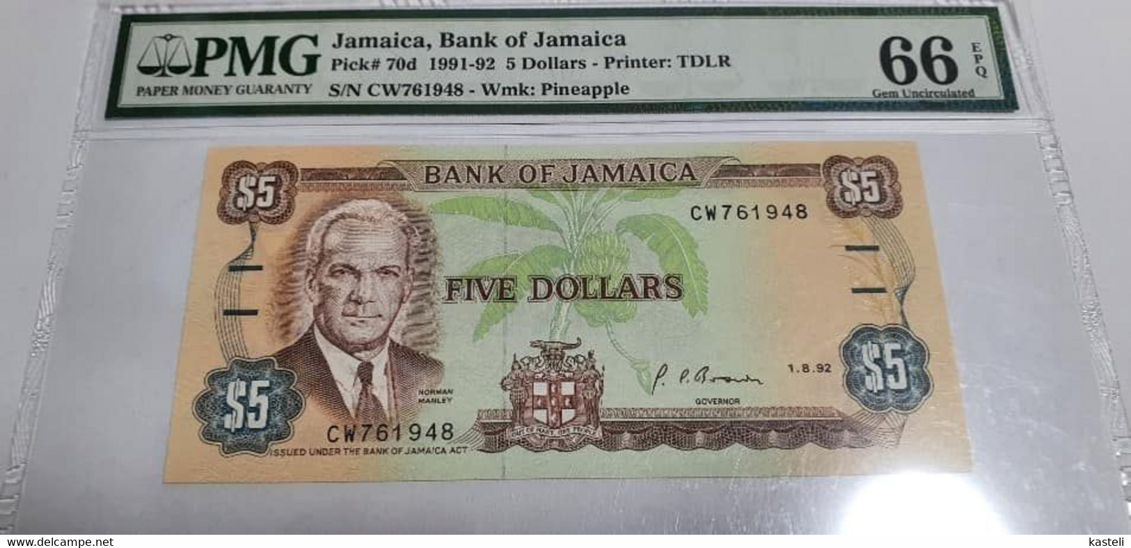 Jamaica,5$ - Canada 2$ - Nea Zealanda 3$ -  Bolivia .5 Centavos Or 50 000 Pesos, Bolivia 1987  Lot Of 4  Gradate Bilete - Jamaique