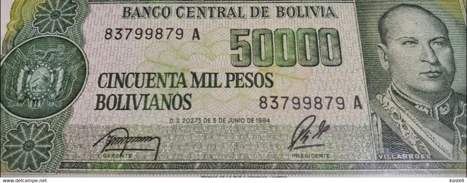 Jamaica,5$ - Canada 2$ - Nea Zealanda 3$ -  Bolivia .5 Centavos or 50 000 Pesos, Bolivia 1987  lot of 4  gradate bilete