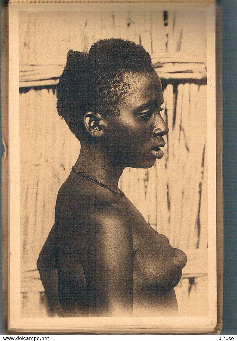 AFR-1478  RUANDA-URUNDI : Booklet / Carnet 114of 12 postcards - Types