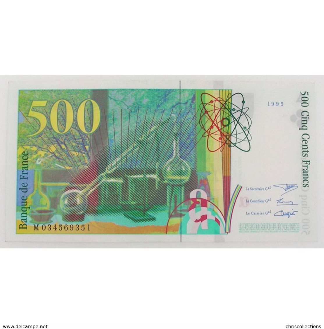 500 Francs Pierre Et Marie Curie 1995, M034569351, SUP - 500 F 1994-2000 ''Pierre Et Marie Curie''