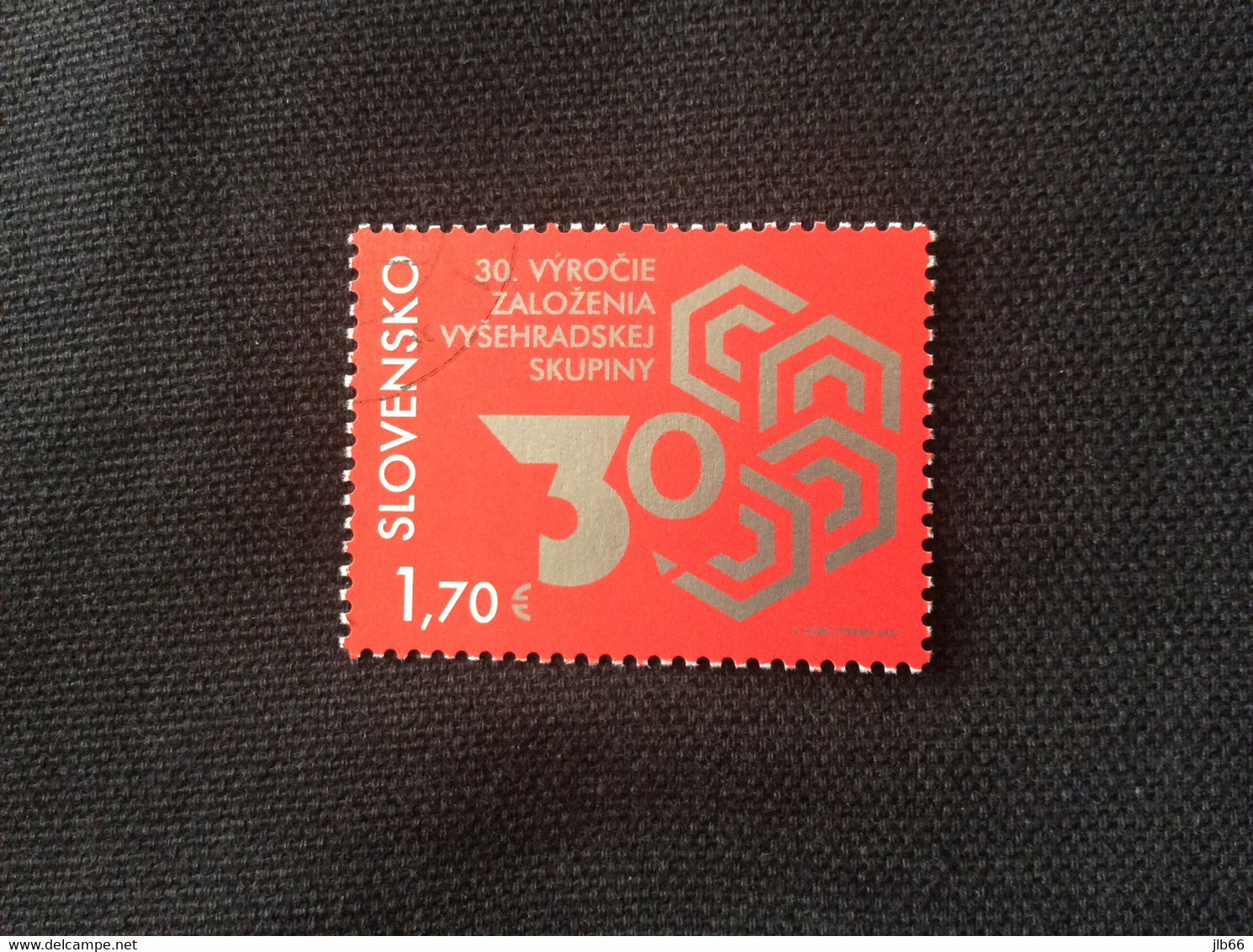 2021 Yvert 818 Oblitéré 30 Ans Du Groupe De Visegrad Avec SK CZ PL H - Used Stamps