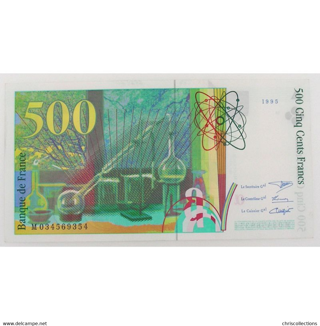 500 Francs Pierre Et Marie Curie 1995, M034569354, SUP - 500 F 1994-2000 ''Pierre En Marie Curie''