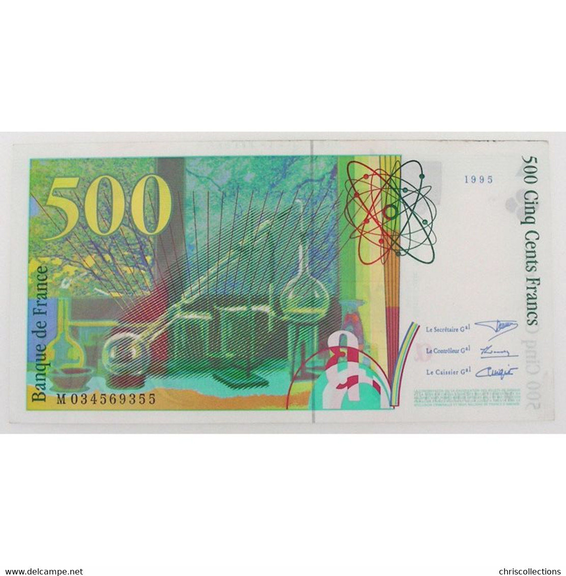 500 Francs Pierre Et Marie Curie 1995, M034569355, SUP - 500 F 1994-2000 ''Pierre Et Marie Curie''