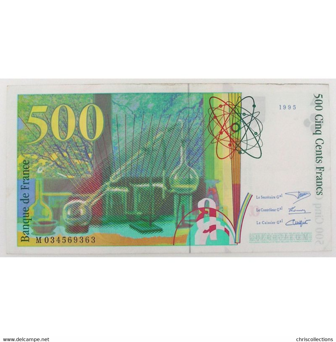 500 Francs Pierre Et Marie Curie 1995, M034569356, SUP - 500 F 1994-2000 ''Pierre Et Marie Curie''