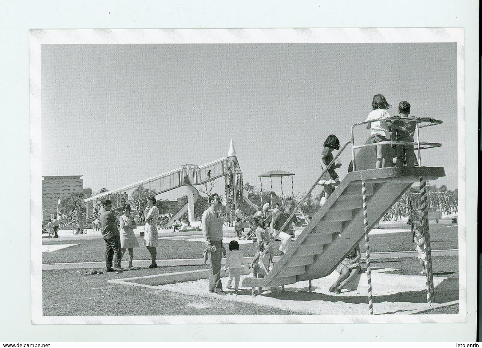 CPM: BRESIL - HISTORIA DE BRASILIA - PARC ANNA LIDIA INAUGURÉ EN 1971 - Brasilia