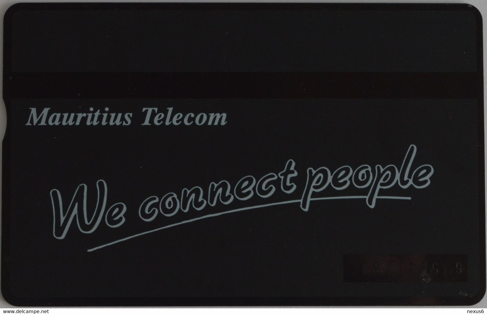 Mauritius - L&G - Telecom's Logo - With Green Line - 605A - 05.1996, 50Units, 20.000ex, Used - Mauritius