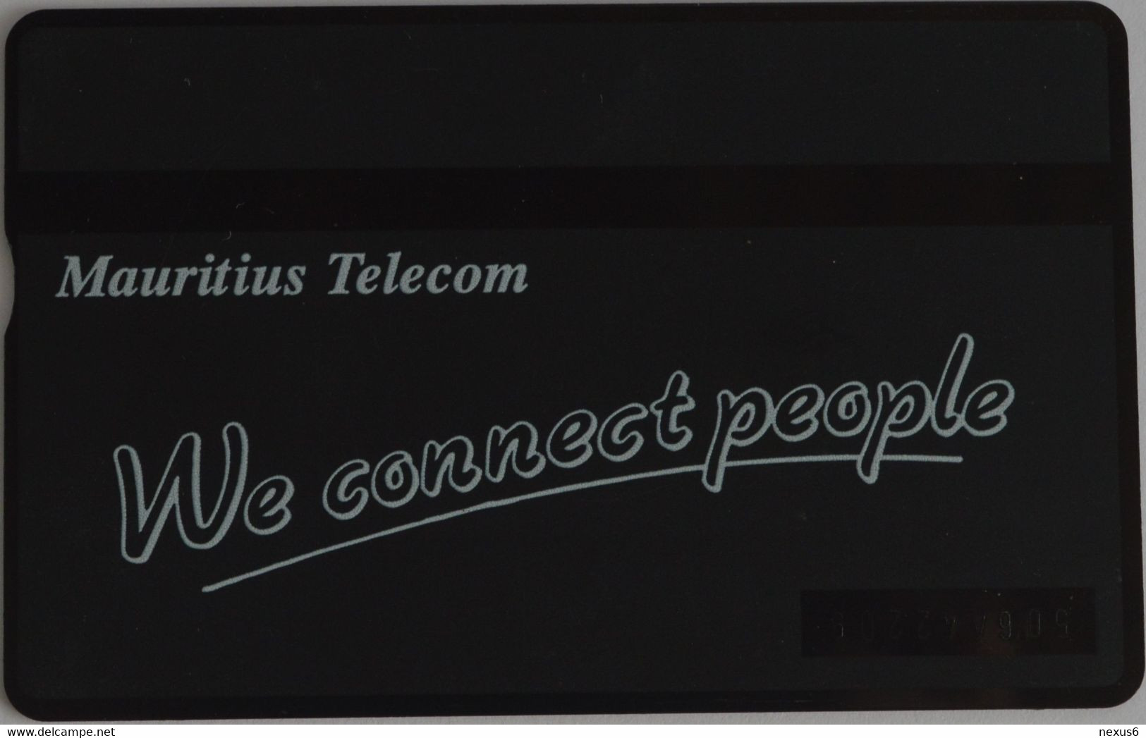 Mauritius - L&G - Telecom's Logo - With Green Line - 506A - 06.1995, 50Units, 20.000ex, Used - Mauricio