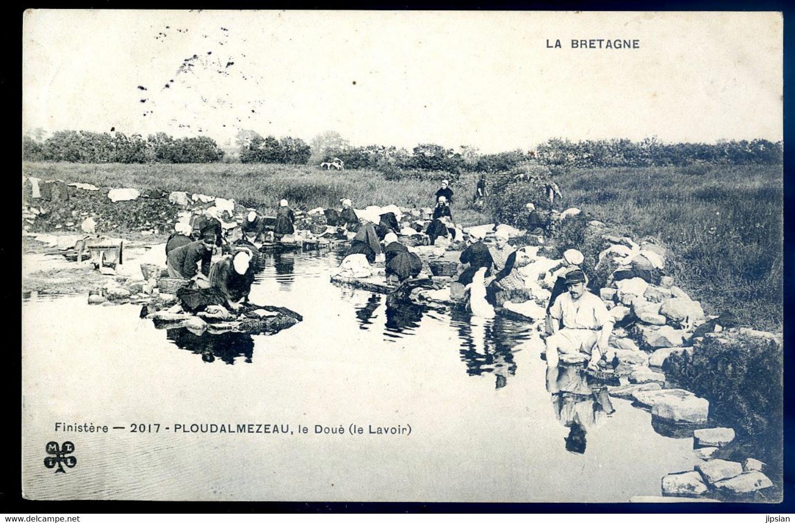 Cpa Du 29 Ploudalmézeau -- Le Doué , Le Lavoir   FEV22-16 - Ploudalmézeau