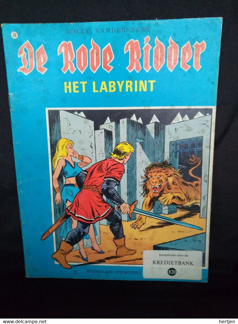 Het Labyrint, De Rode Ridder 68, Uitgave 1984 - Rode Ridder, De
