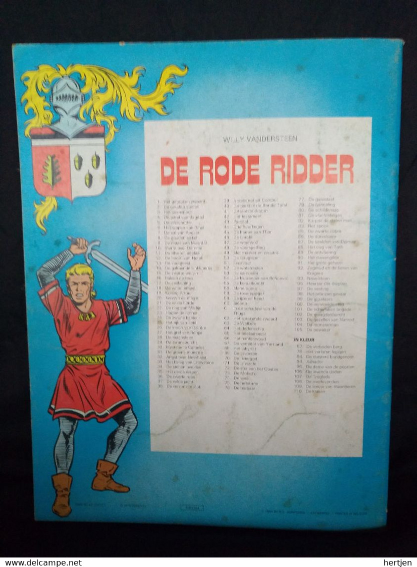 Het Labyrint, De Rode Ridder 68, Uitgave 1984 - Rode Ridder, De