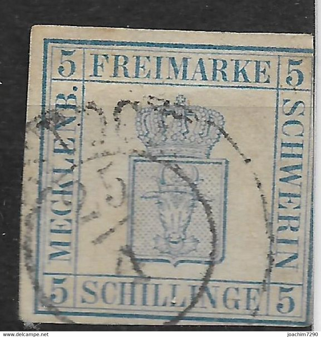 Mecklenburg-Schwerin, Guter Wert Der Ausgabe Von 1856, Hoher Katalogwert - Mecklenbourg-Schwerin