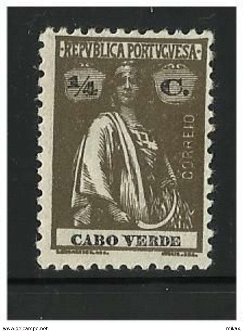 PORTUGAL - Cabo Verde - Ceres group 19 stamps - cliche varieties - errors - MH, MNG, Used