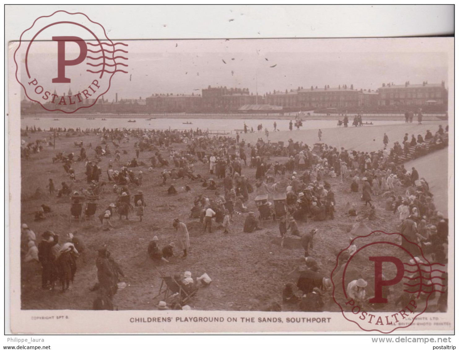 Childrens Playground On The Sands  SOUTHPORT - - Southport