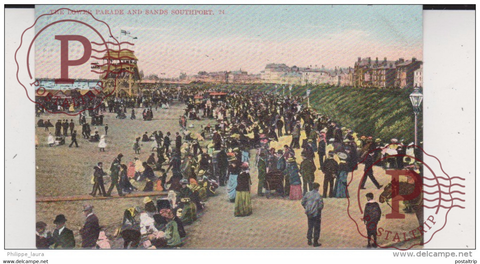 The Lower Parade And Sand   SOUTHPORT - - Southport