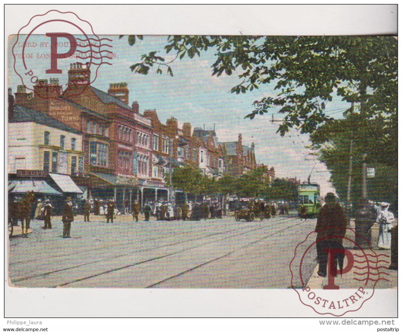1903   Southport Lord Street From London Square - Southport