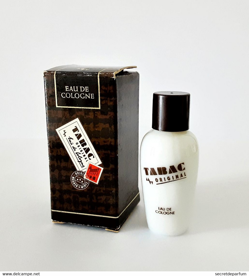 Miniatures De Parfum TABAC ORIGINAL EAU De  COLOGNE 4 Ml  PRESQUE VIDE + Boite - Miniaturas Hombre (en Caja)