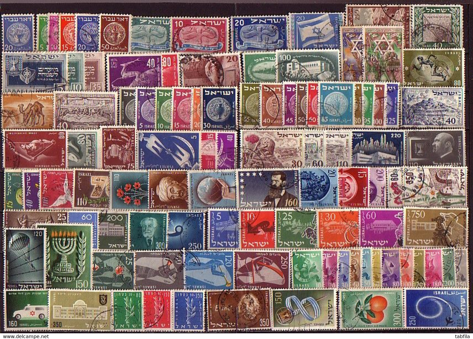 ISRAEL - 1948 - 1959 - 90% Complet Anne (O) Supplemented - Lots & Serien