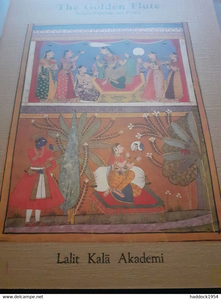 The Golden Flute Indian Painting And Poetry N.C.MEHTA Lalit Kala Academy 1962 - Bellas Artes