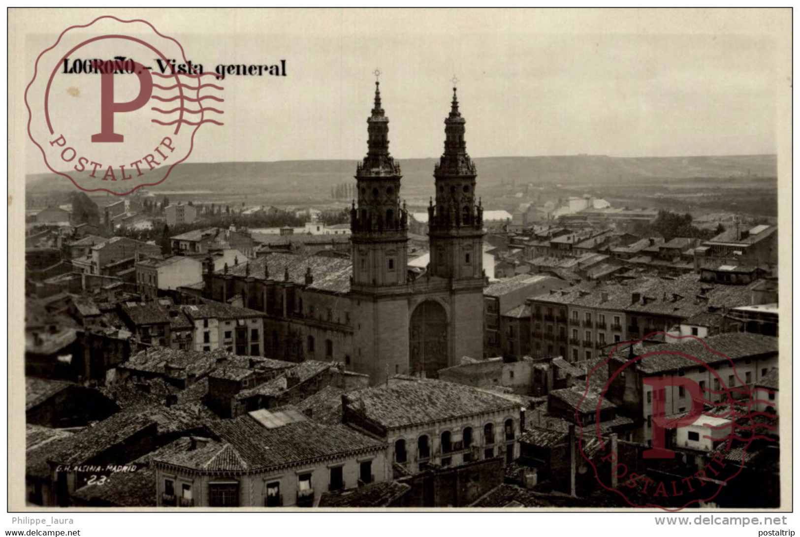 LOGROÑO. VISTA GENERAL. MARGARA - La Rioja (Logrono)