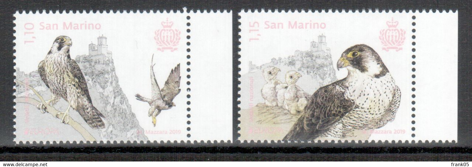 San Marino / Saint Marin 2019 Satz/set EUROPA ** - 2019