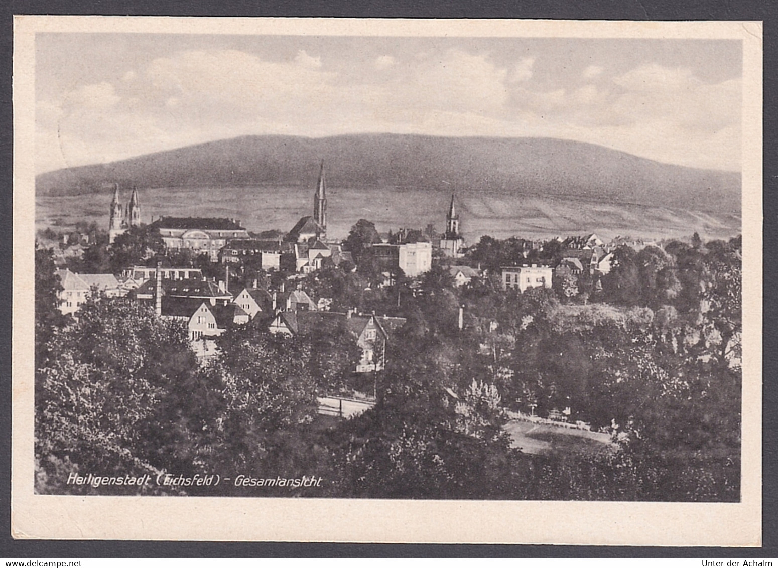 Heilbad Heiligenstadt - Im Lkr. Eichsfeld - Gesamtansicht ~ 1953 - Heiligenstadt