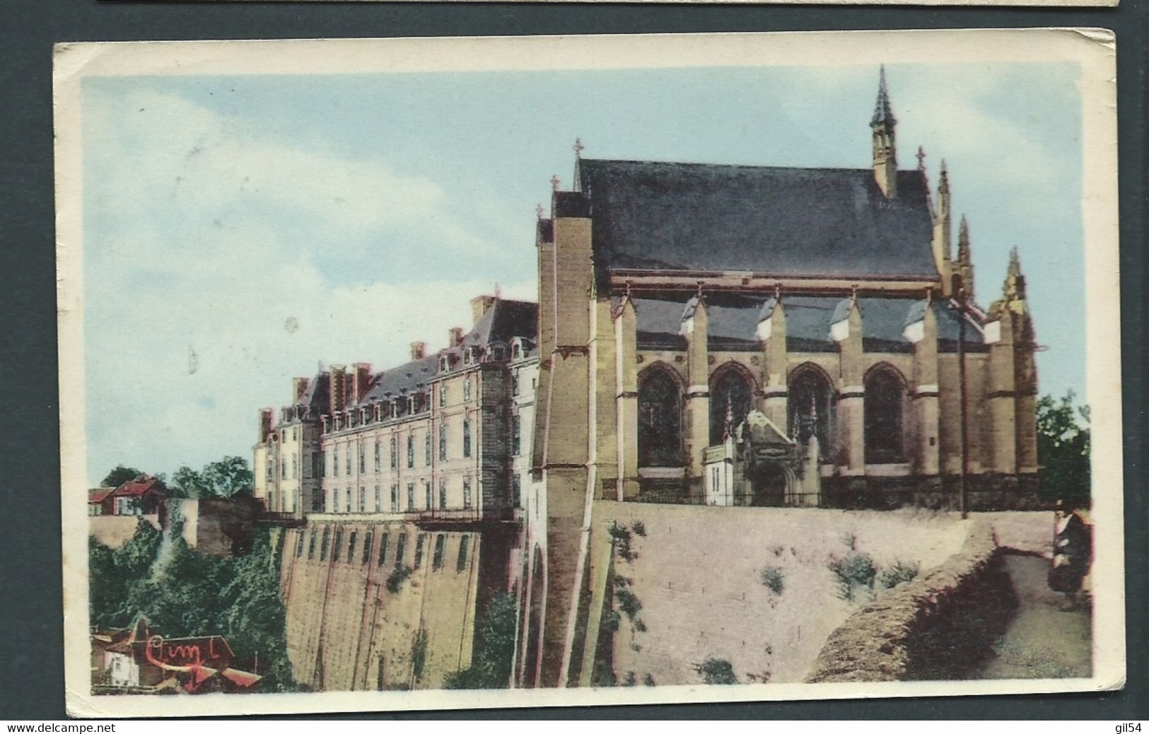 N° 4  - Thouars ( Deux Sèvres - Le Chateau Et La Chapelle   - Obf 2244 - Thouars