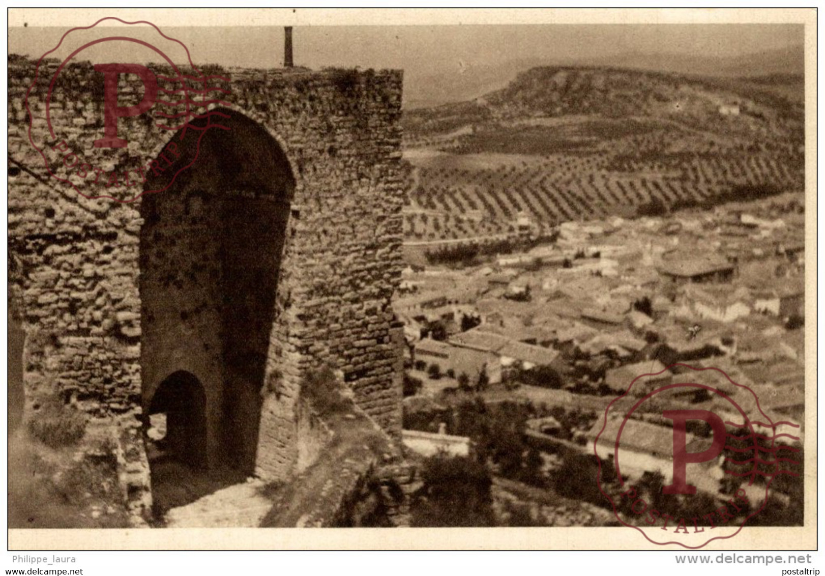 ALCALA LA REAL. ARCO DE ENTRADA A LA FORTALEZA DE LA MOTA, BAJO EL QUE PRESTO JURAMENTO... - Jaén