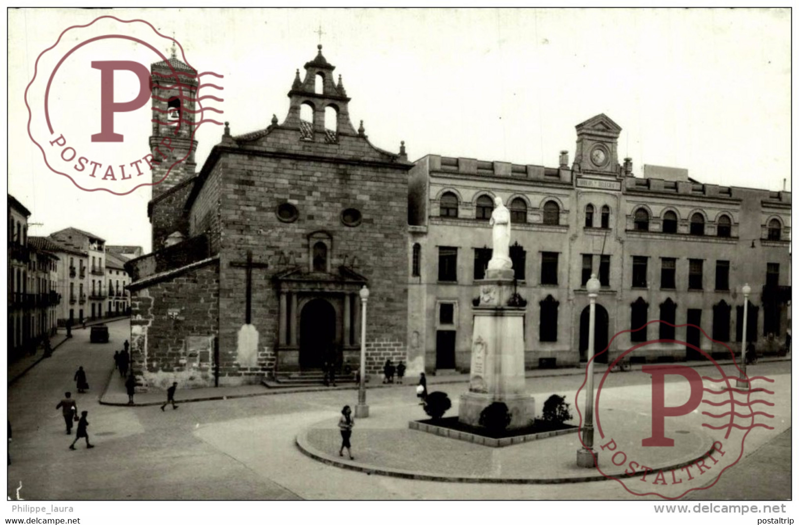 LINARES. PLAZA DE SAN FRANCISCO Y EDIFICIO DE CORREOS - Jaén