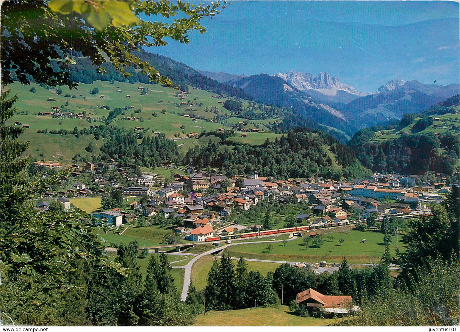 CPSM Schiers Prättigau-Beau Timbre   L1220 - Schiers