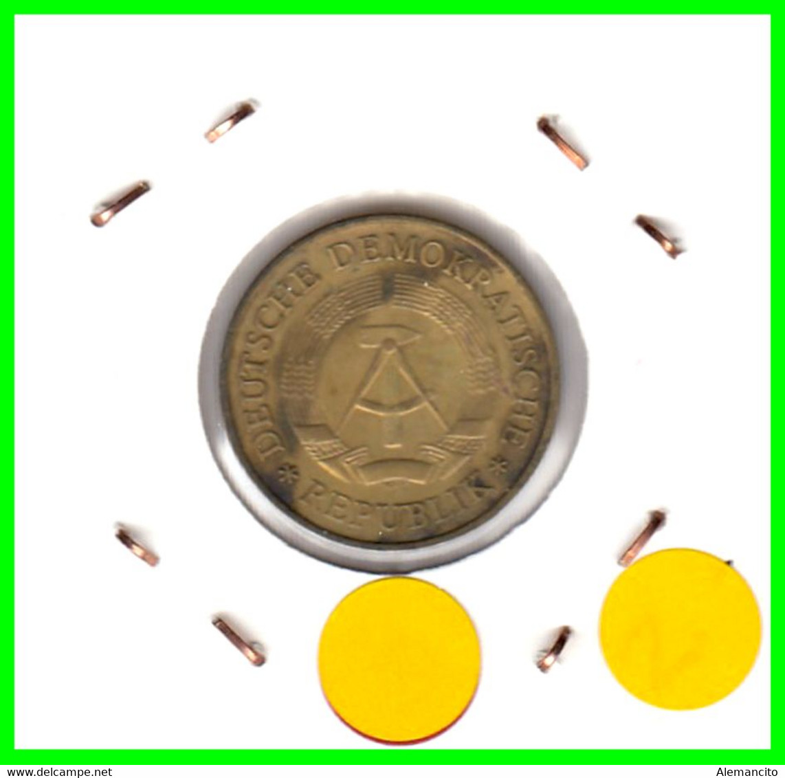 ( GERMANY ) AÑO 1983 REPUBLICA DEMOCRATICA DE ALEMANIA ( DDR ) MONEDAS DE 20 PFENNING CECA-A - 20 Pfennig