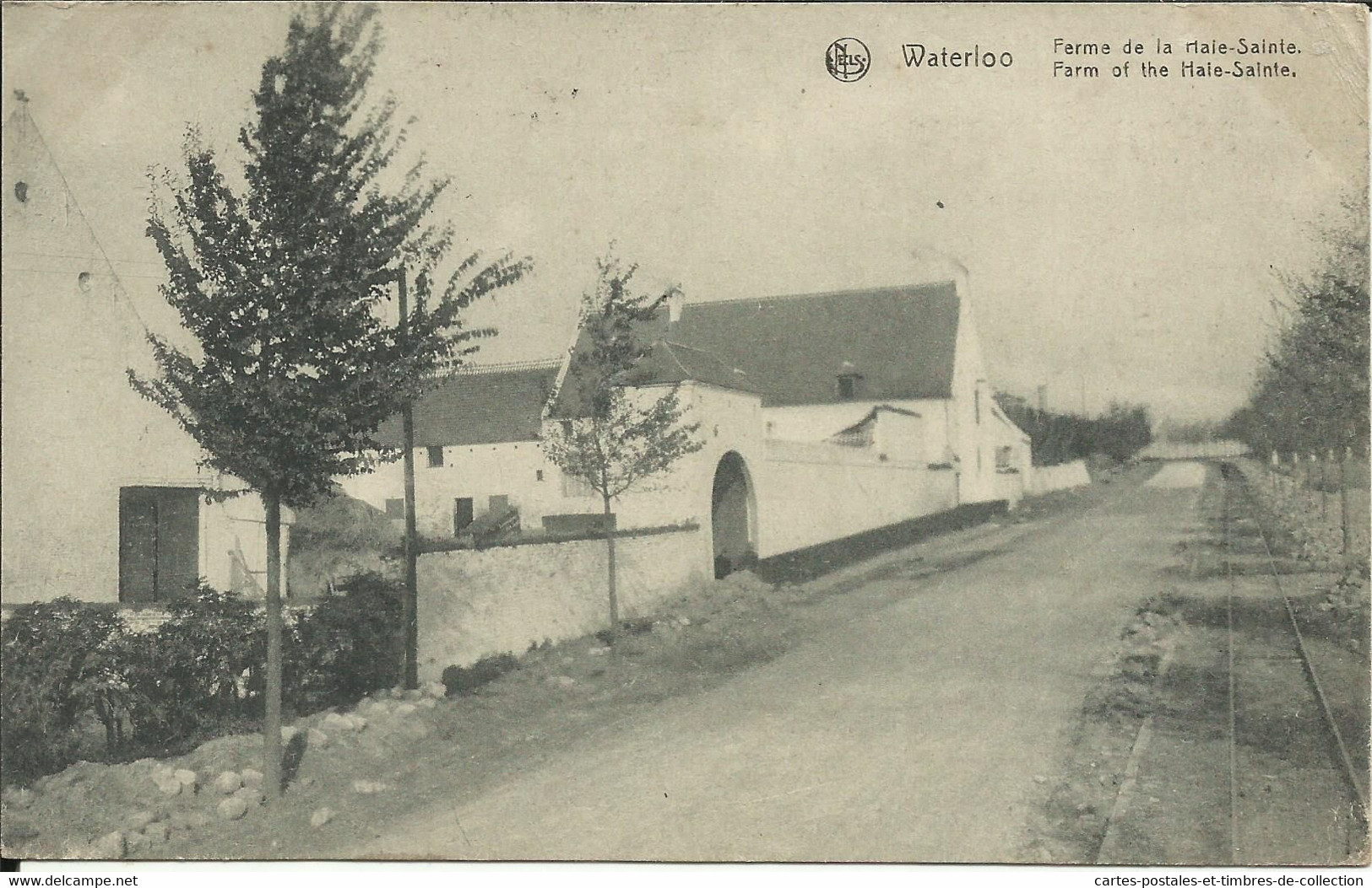 WATERLOO , Ferme De La Haie-Sainte ; Farm Of The Haie-Sainte , 1918 , µ - Waterloo