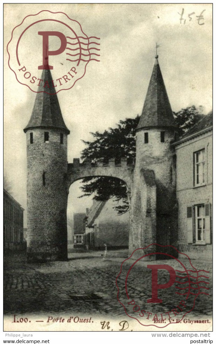 1906  WESTPOORT - PORTE D'OUEST - Loo ED V B GHYSSAERT - Anzegem