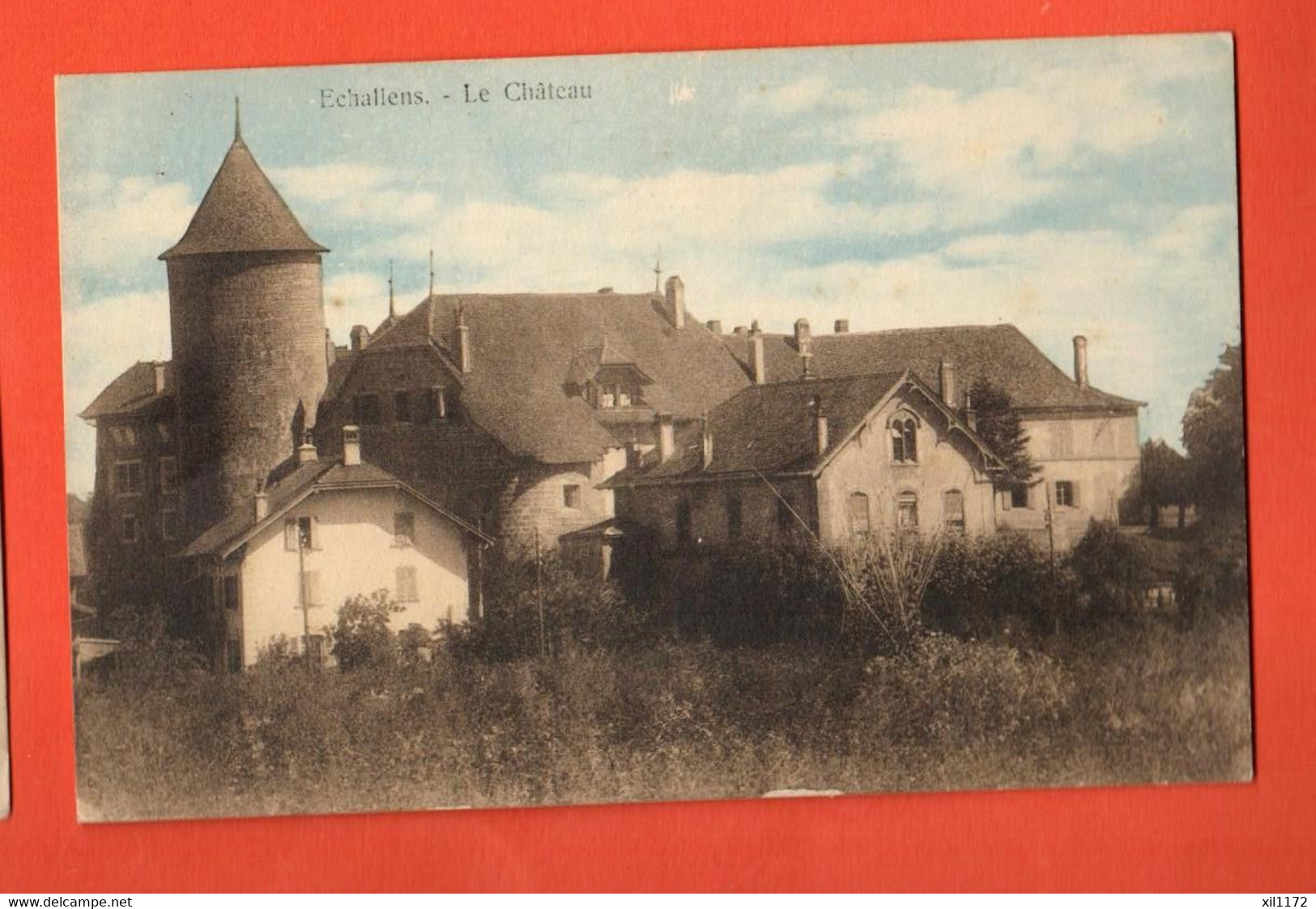 ZHM-35 Echallens, Le Château .  Non Circulé   Seal 766 - Échallens