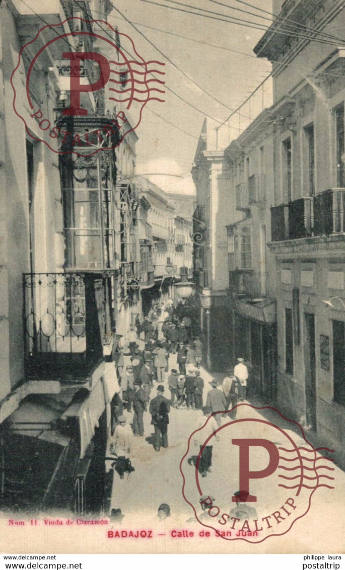 BADAJOZ. CALLE DE SAN JUAN. VIUDA DE CLARAMON 11 - Badajoz