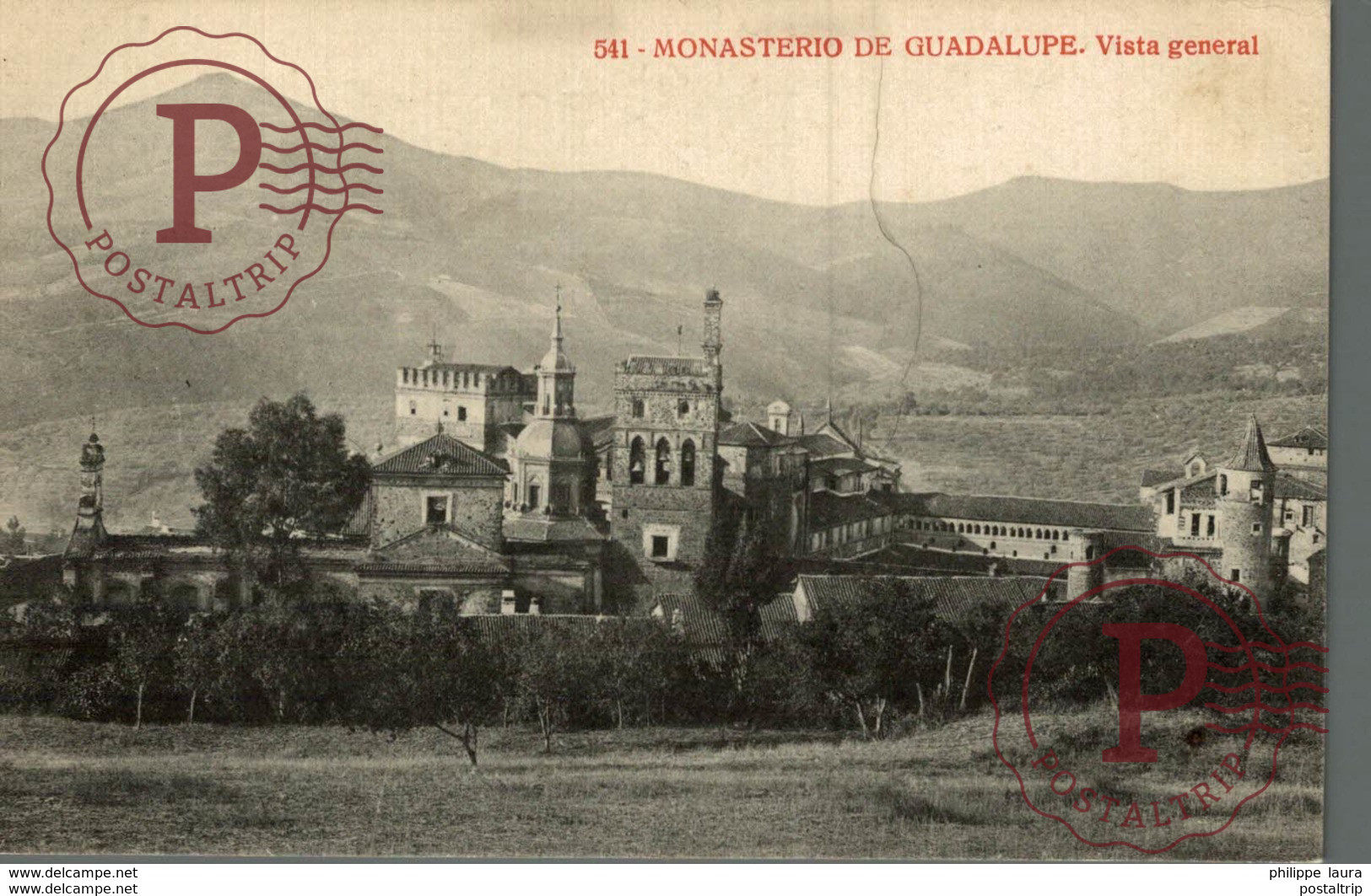 MONASTERIO DE GUADALUPE (CACERES). VISTA GENERAL - Cáceres