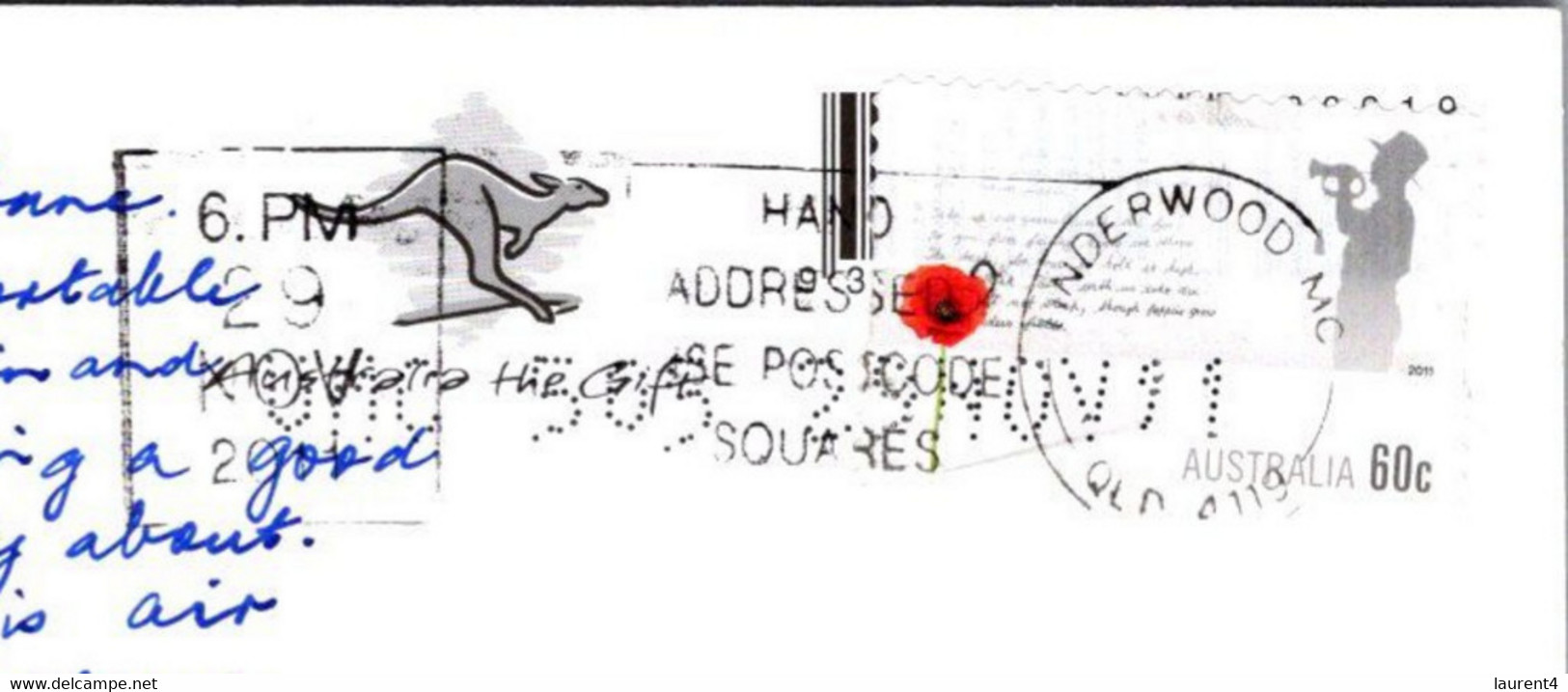 (3 F 37) Australia - QLD - Brisbane Lookout (Australian ANZAC Stamp) - Brisbane