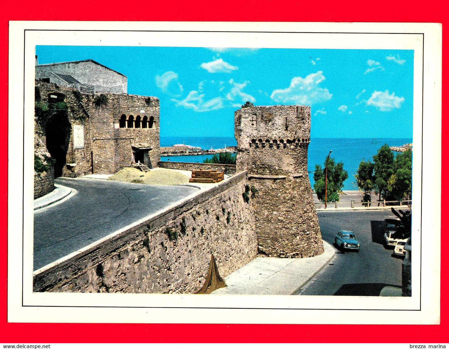 ITALIA - MOLISE - Cartolina Viaggiata Nel 1991 - TERMOLI (Campobasso) - Torrione Del Castello - Autres & Non Classés