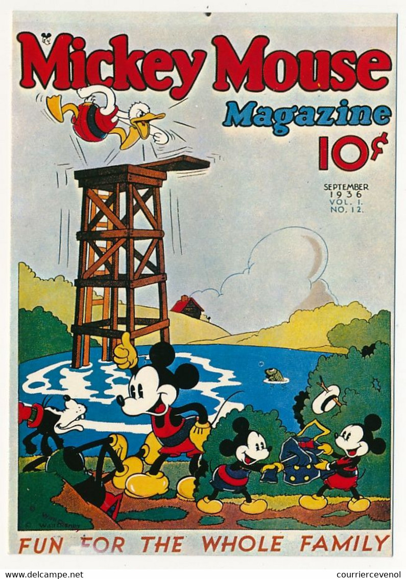 5 CPM - Walt Disney - Mickey Mouse - Comics