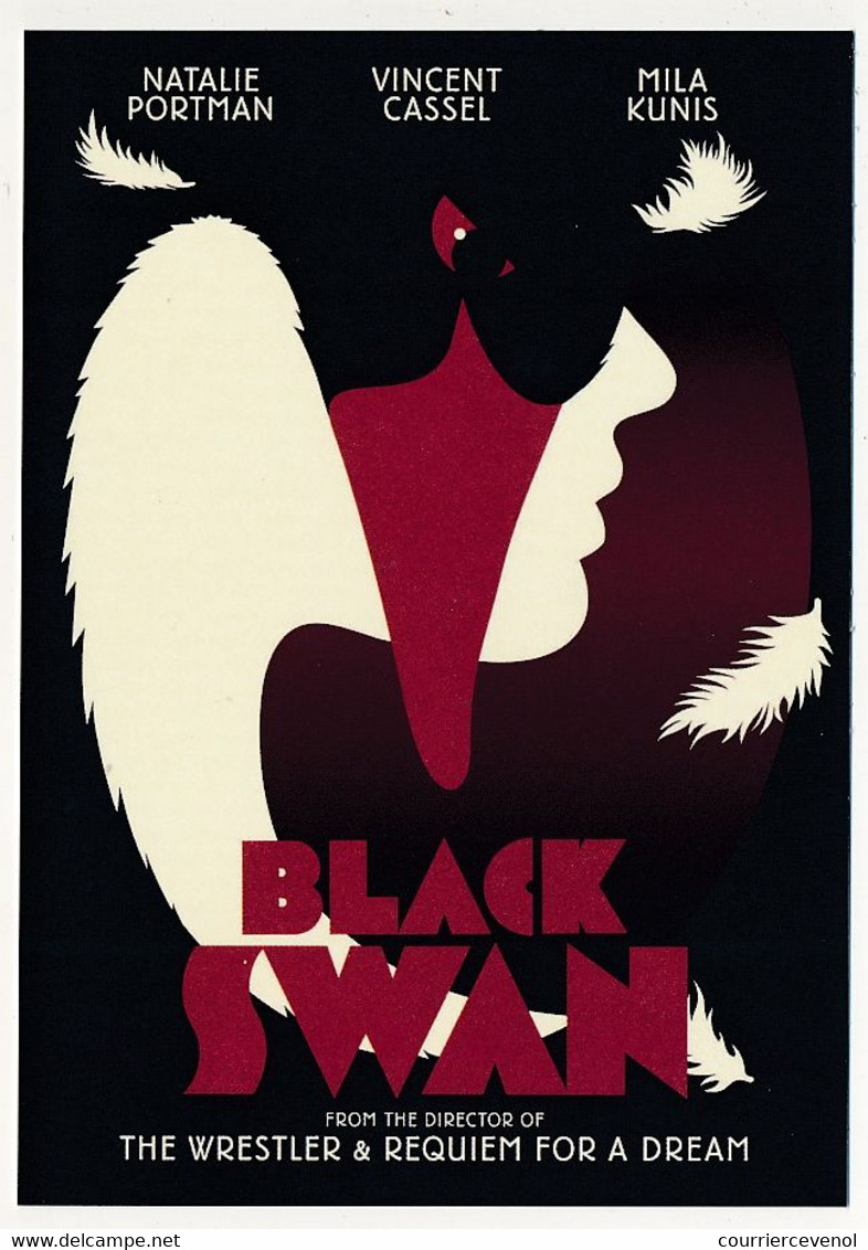 4 CPM Sous Pochette Luxe -  BLACK SWAN - 2011 - Altri & Non Classificati