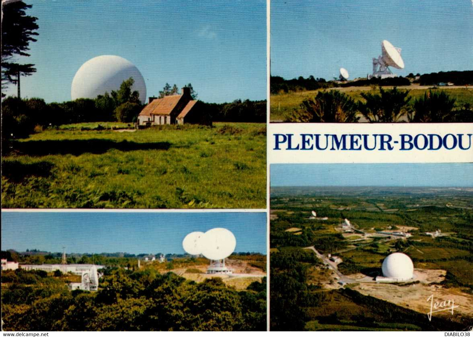 PLEUMEUR - BODOU  ( COTES D ' ARMOR )   LE CENTRE DE TELECOMMUNICATIONS SPATIALES - Pleumeur-Bodou
