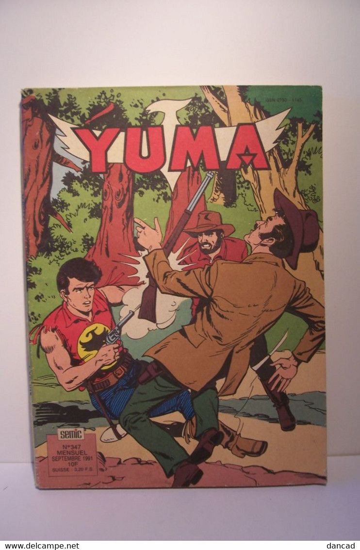 LIVRE  - YUMA - N°347 -  ( 1991 ) - Yuma